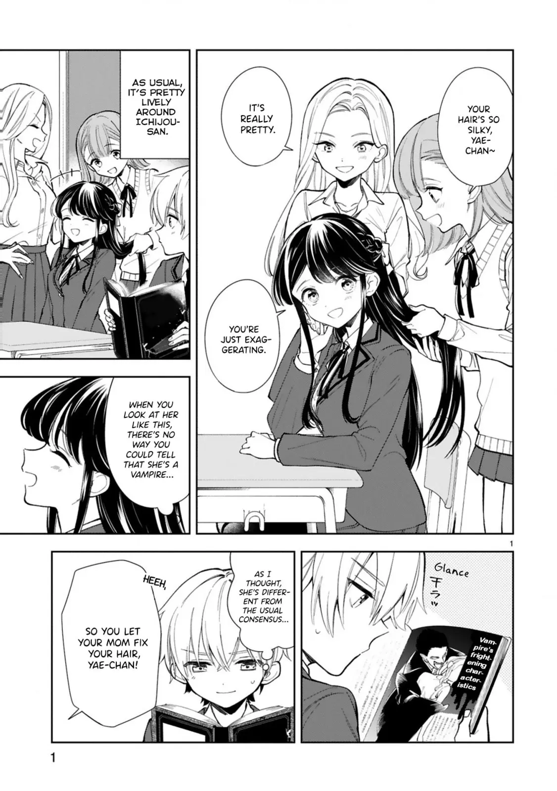 Ichijou-San Wa Kao Ni Deyasui - Chapter 3 - Page 1