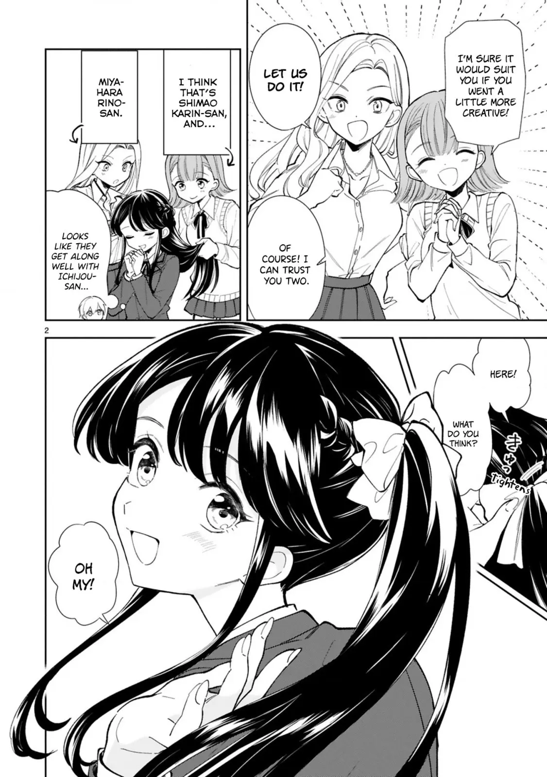 Ichijou-San Wa Kao Ni Deyasui - Chapter 3 - Page 4
