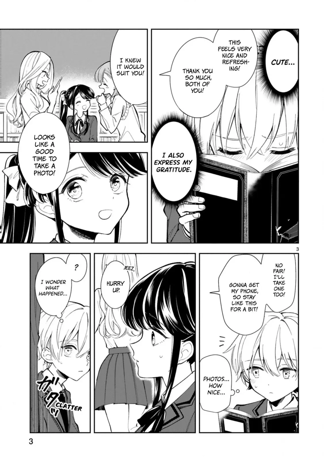 Ichijou-San Wa Kao Ni Deyasui - Chapter 3 - Page 5