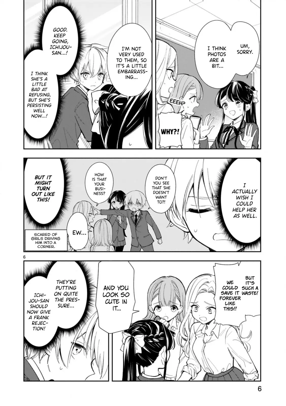 Ichijou-San Wa Kao Ni Deyasui - Chapter 3 - Page 8
