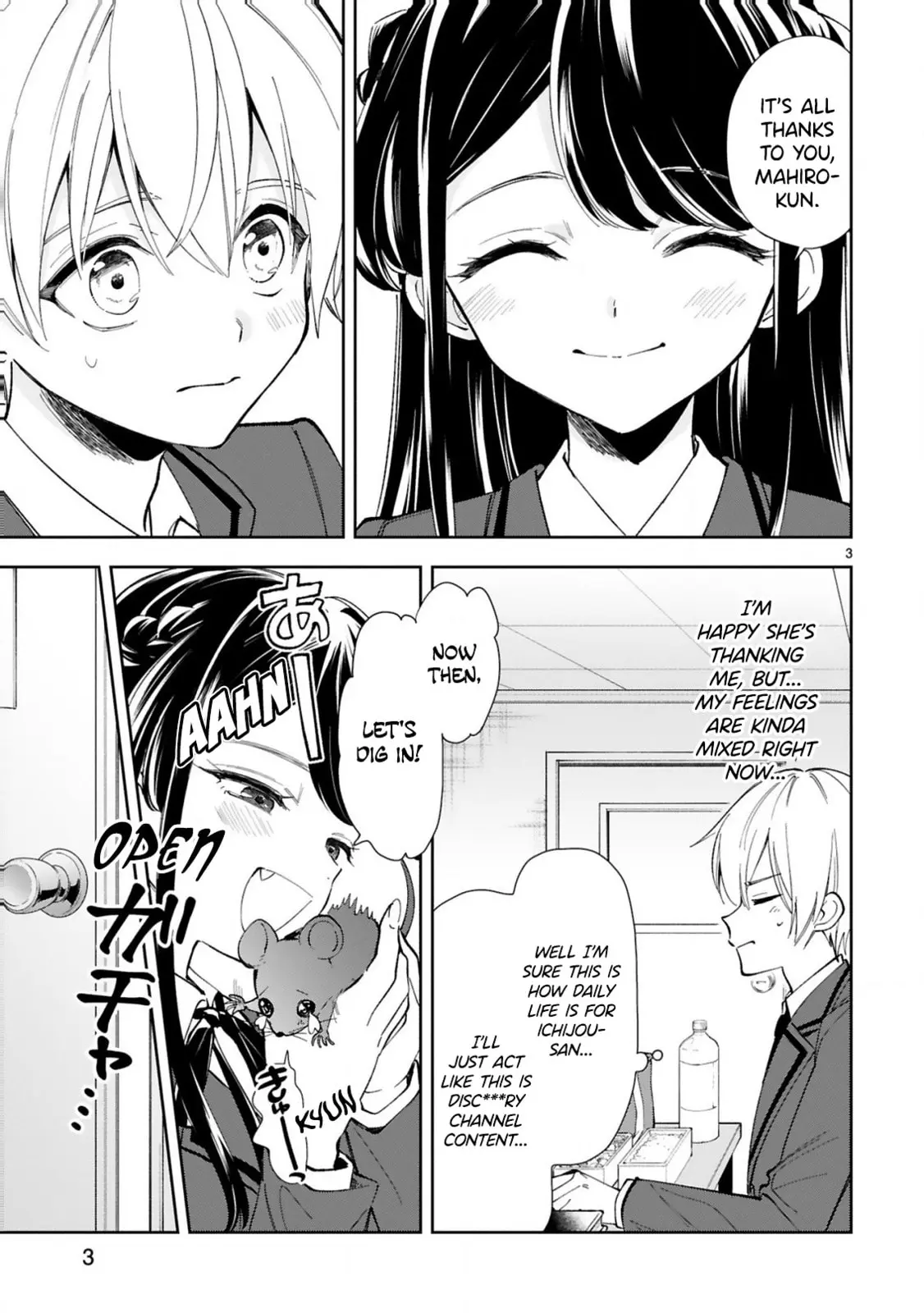 Ichijou-San Wa Kao Ni Deyasui - Chapter 4 - Page 3