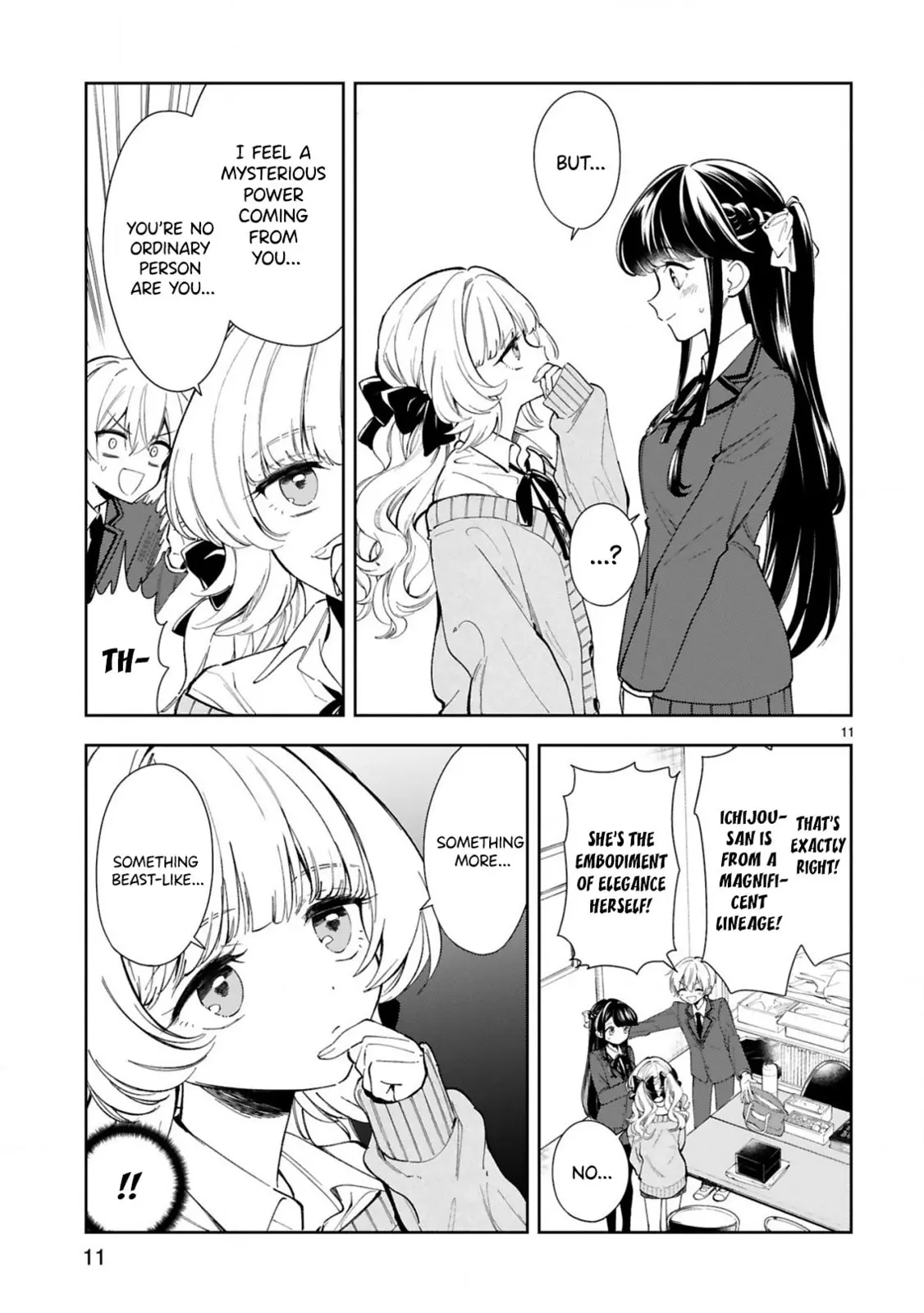 Ichijou-San Wa Kao Ni Deyasui - Chapter 4 - Page 11