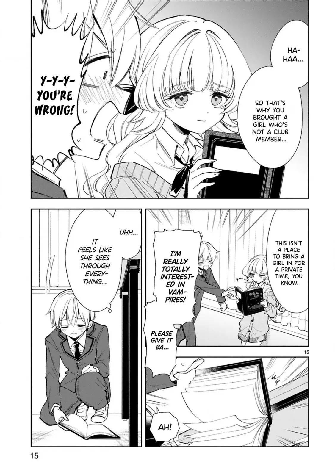 Ichijou-San Wa Kao Ni Deyasui - Chapter 4 - Page 15