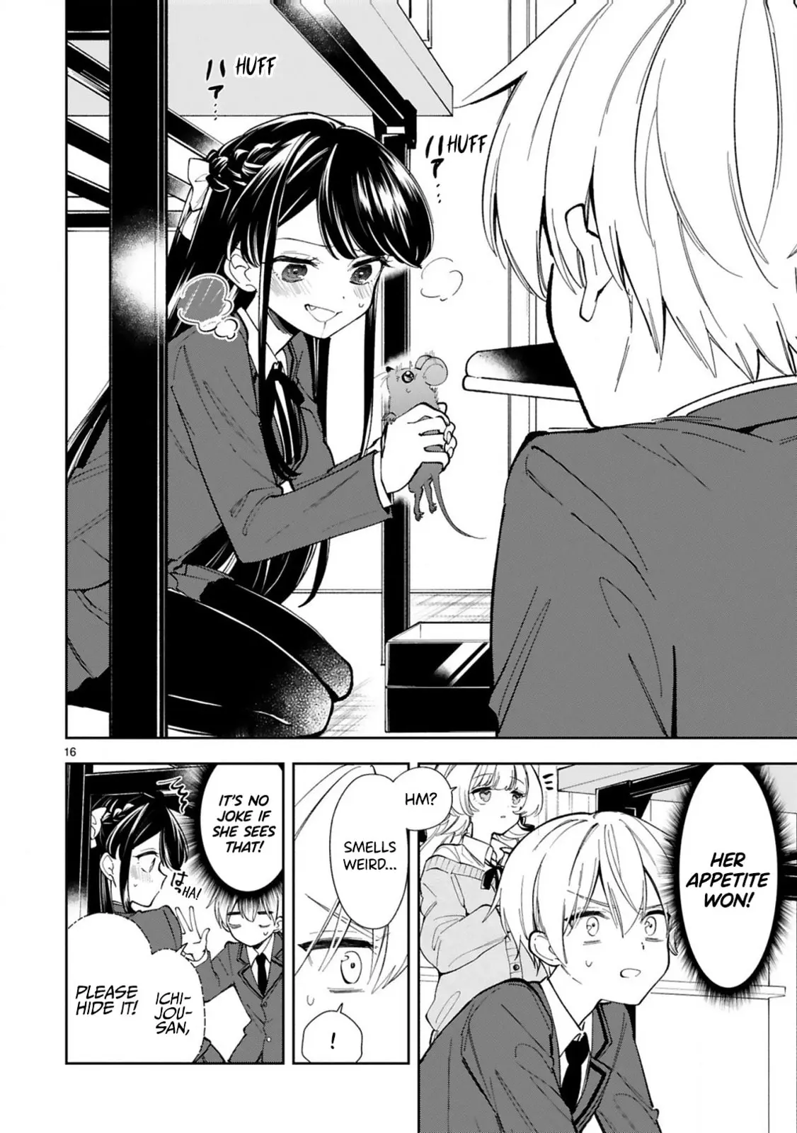 Ichijou-San Wa Kao Ni Deyasui - Chapter 4 - Page 16