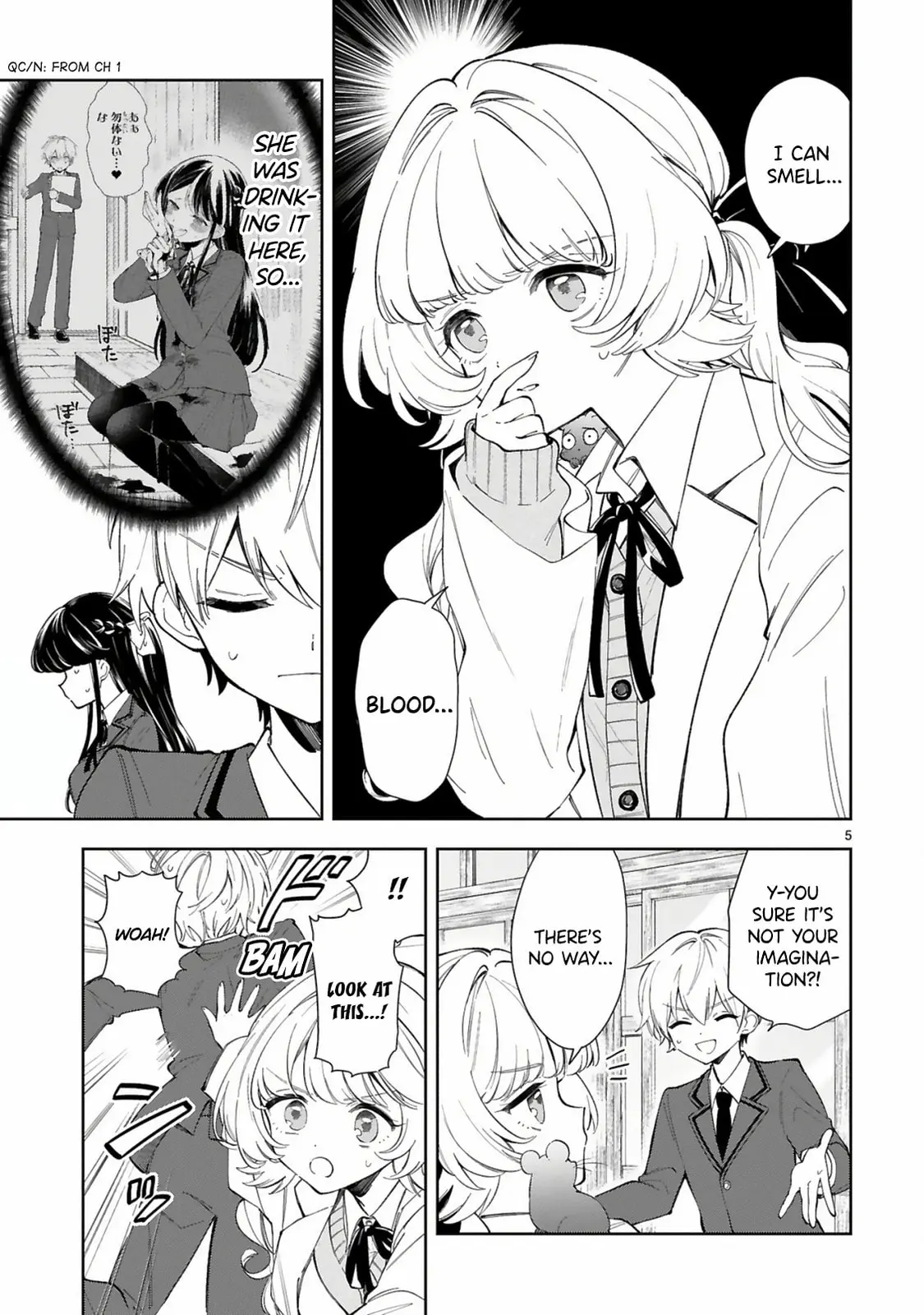 Ichijou-San Wa Kao Ni Deyasui - Chapter 6 - Page 5