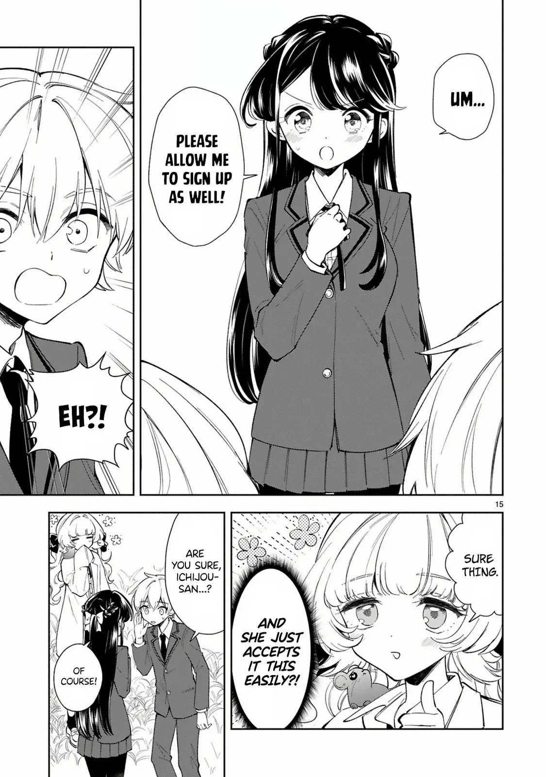 Ichijou-San Wa Kao Ni Deyasui - Chapter 6 - Page 15