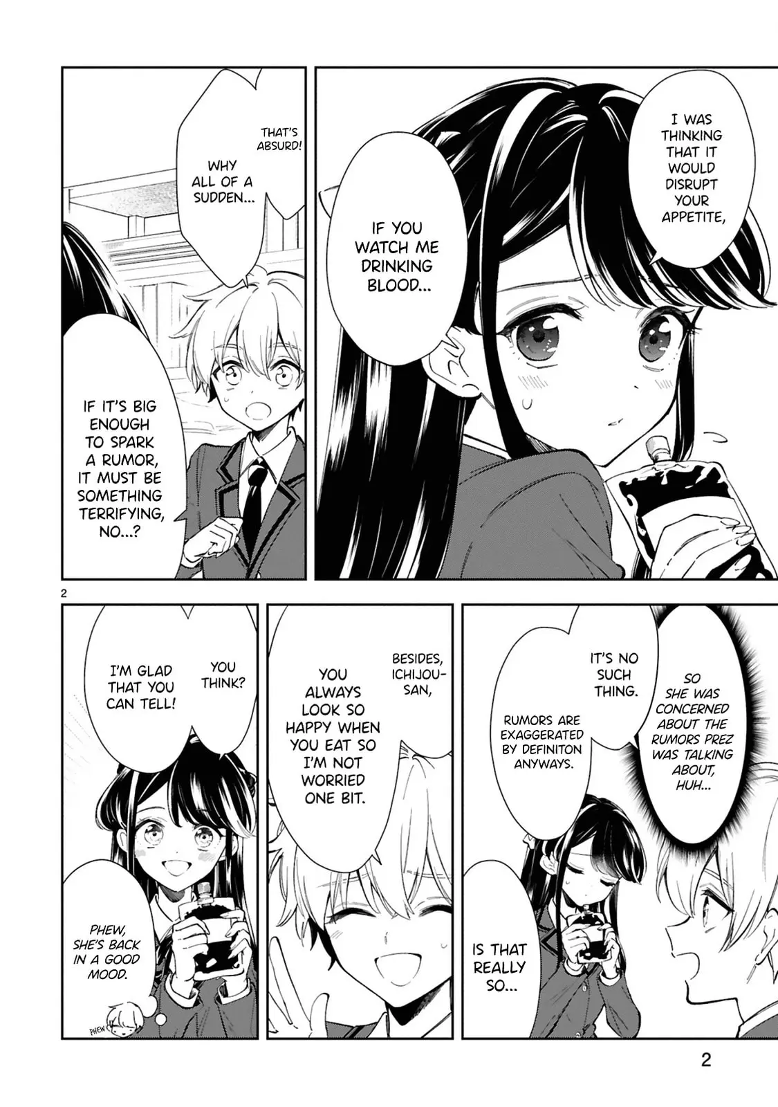 Ichijou-San Wa Kao Ni Deyasui - Chapter 7 - Page 2