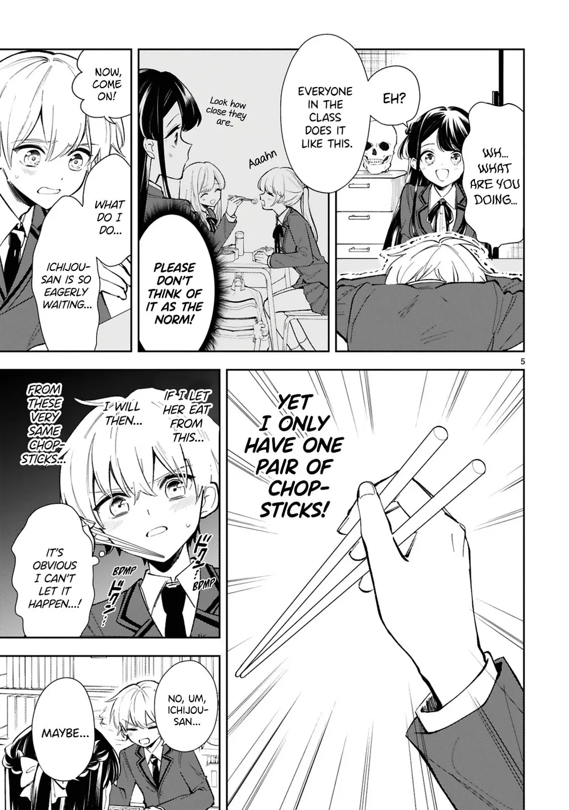 Ichijou-San Wa Kao Ni Deyasui - Chapter 7 - Page 5