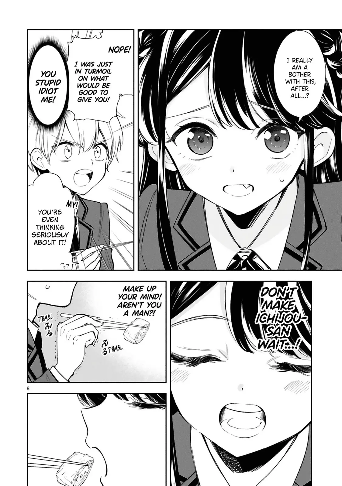 Ichijou-San Wa Kao Ni Deyasui - Chapter 7 - Page 6