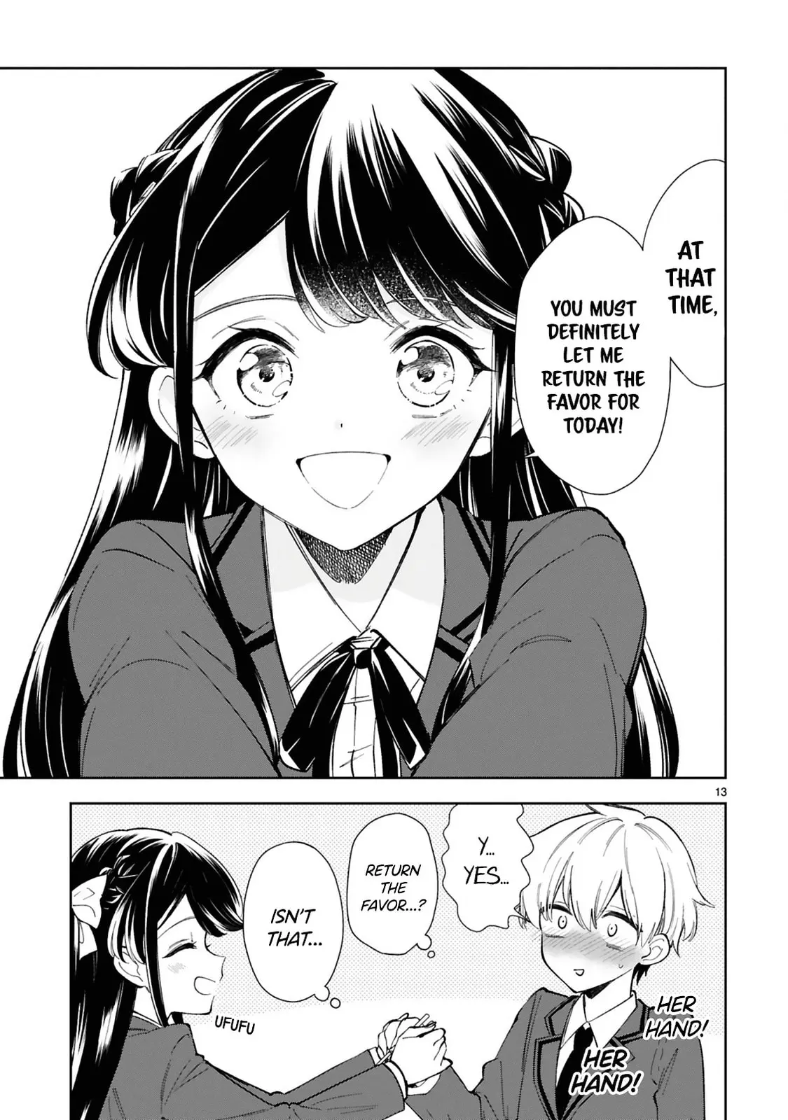Ichijou-San Wa Kao Ni Deyasui - Chapter 7 - Page 13