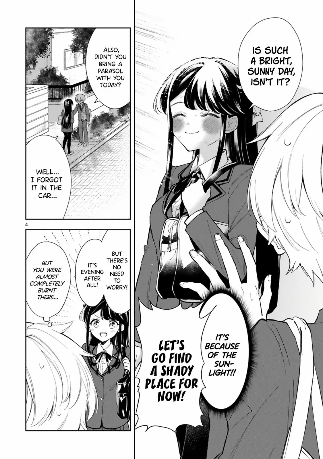 Ichijou-San Wa Kao Ni Deyasui - Chapter 8 - Page 4