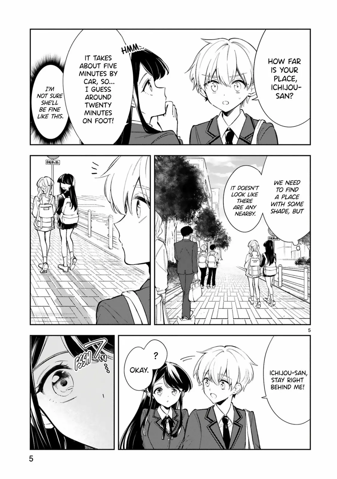 Ichijou-San Wa Kao Ni Deyasui - Chapter 8 - Page 5
