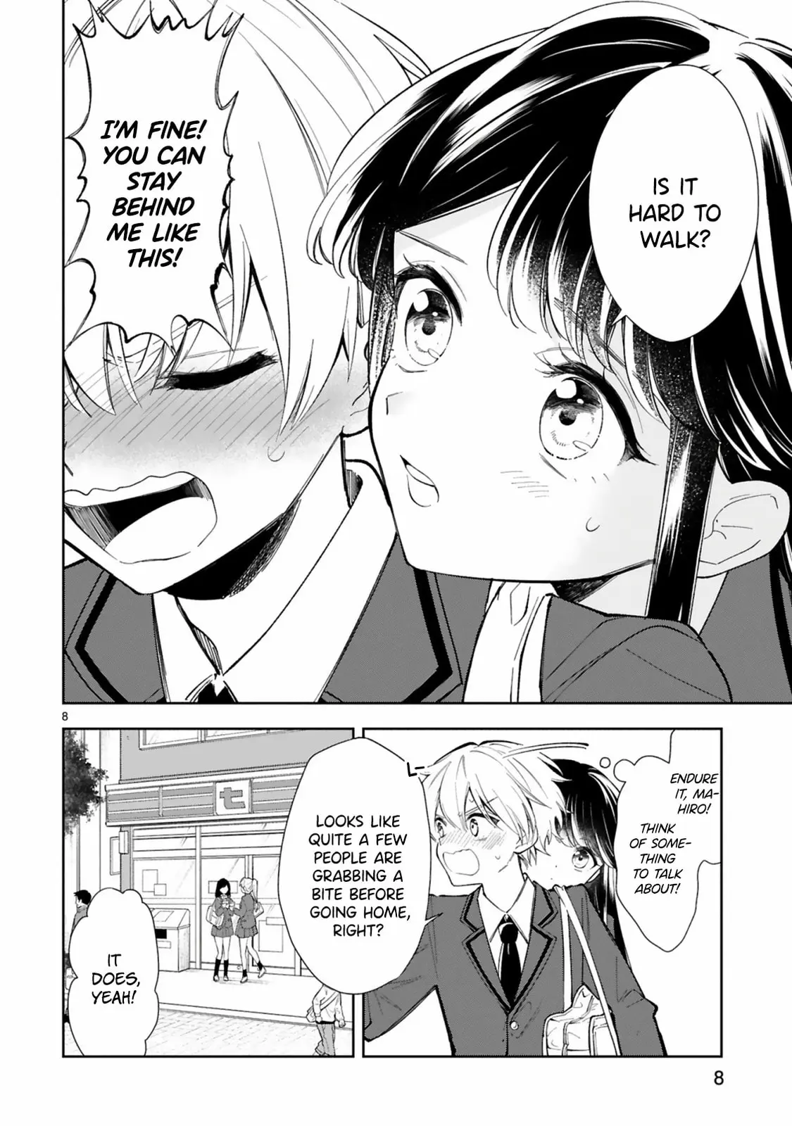Ichijou-San Wa Kao Ni Deyasui - Chapter 8 - Page 8