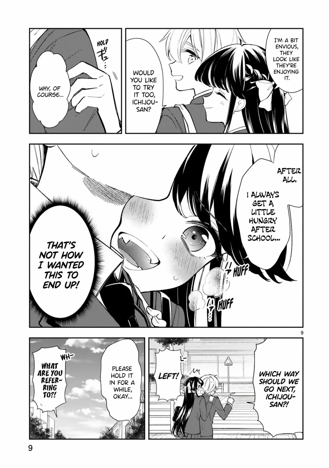 Ichijou-San Wa Kao Ni Deyasui - Chapter 8 - Page 9