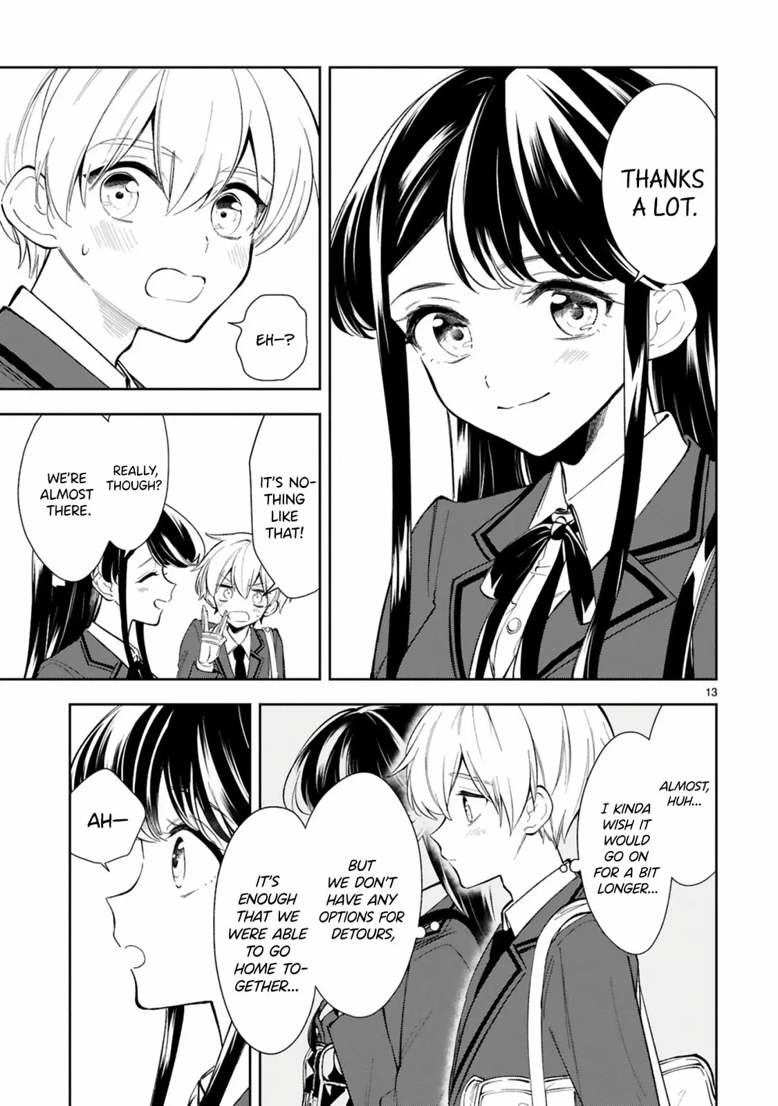 Ichijou-San Wa Kao Ni Deyasui - Chapter 8 - Page 13