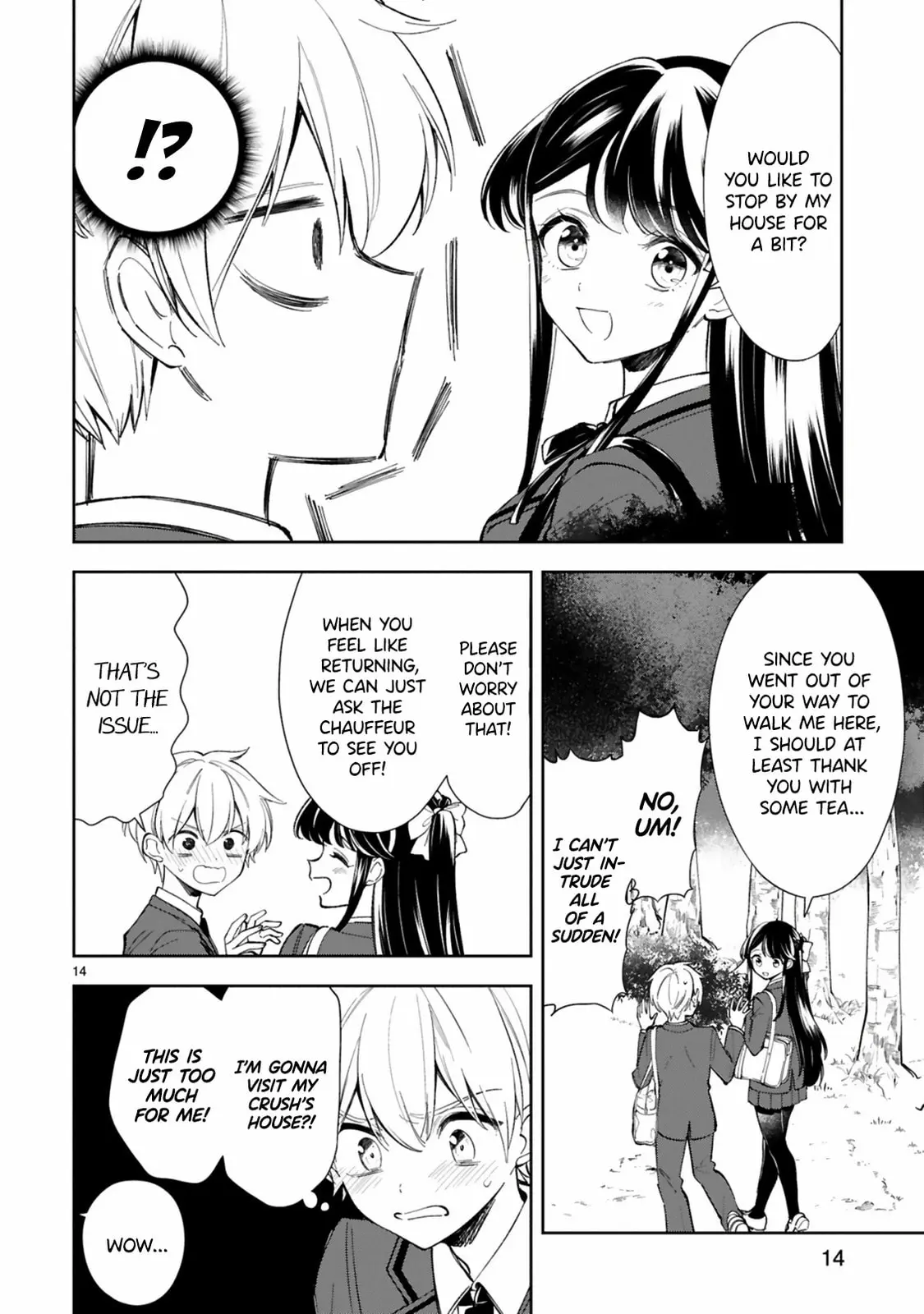 Ichijou-San Wa Kao Ni Deyasui - Chapter 8 - Page 14