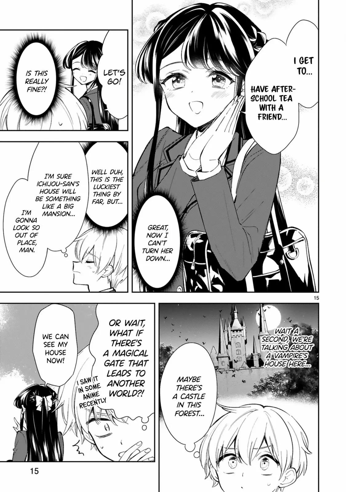 Ichijou-San Wa Kao Ni Deyasui - Chapter 8 - Page 15