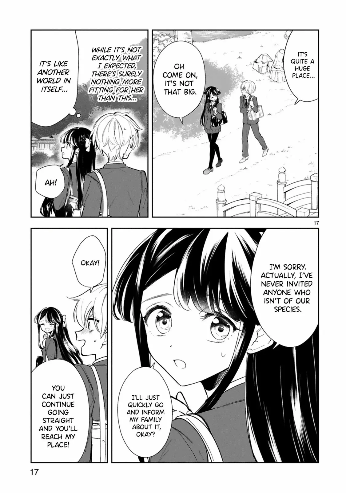 Ichijou-San Wa Kao Ni Deyasui - Chapter 8 - Page 17