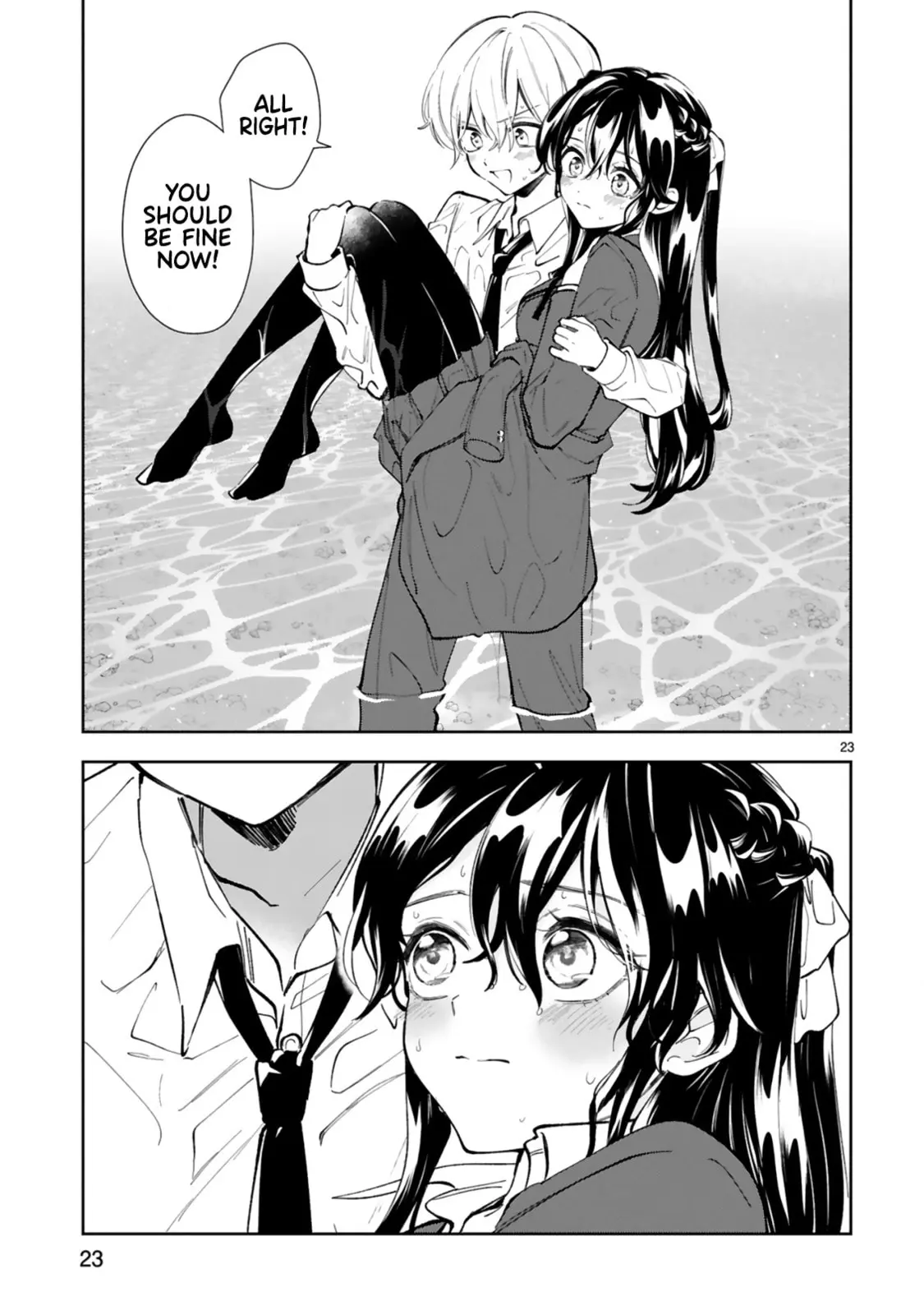 Ichijou-San Wa Kao Ni Deyasui - Chapter 11.2 - Page 8