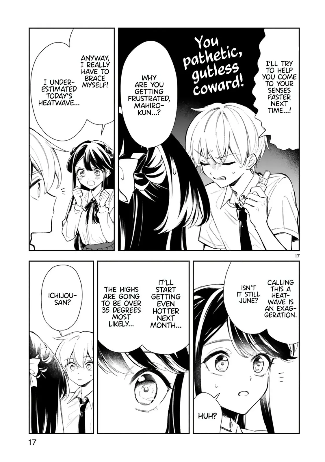 Ichijou-San Wa Kao Ni Deyasui - Chapter 12 - Page 19