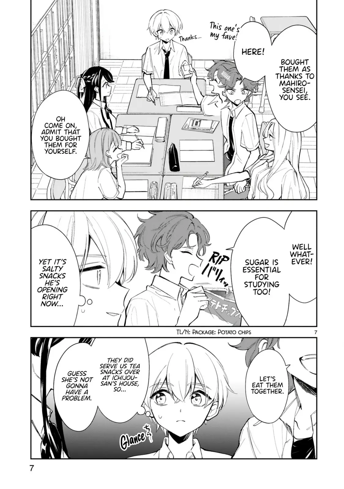 Ichijou-San Wa Kao Ni Deyasui - Chapter 13 - Page 7