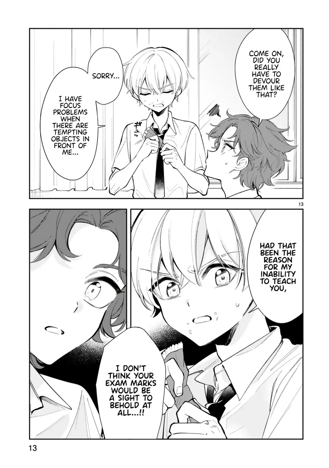 Ichijou-San Wa Kao Ni Deyasui - Chapter 13 - Page 13