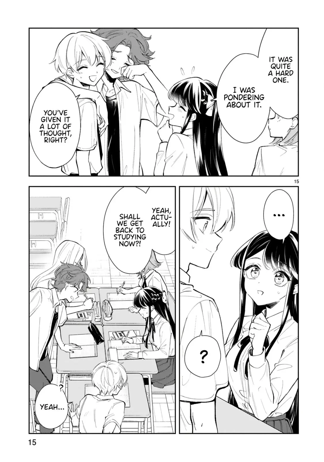 Ichijou-San Wa Kao Ni Deyasui - Chapter 13 - Page 15