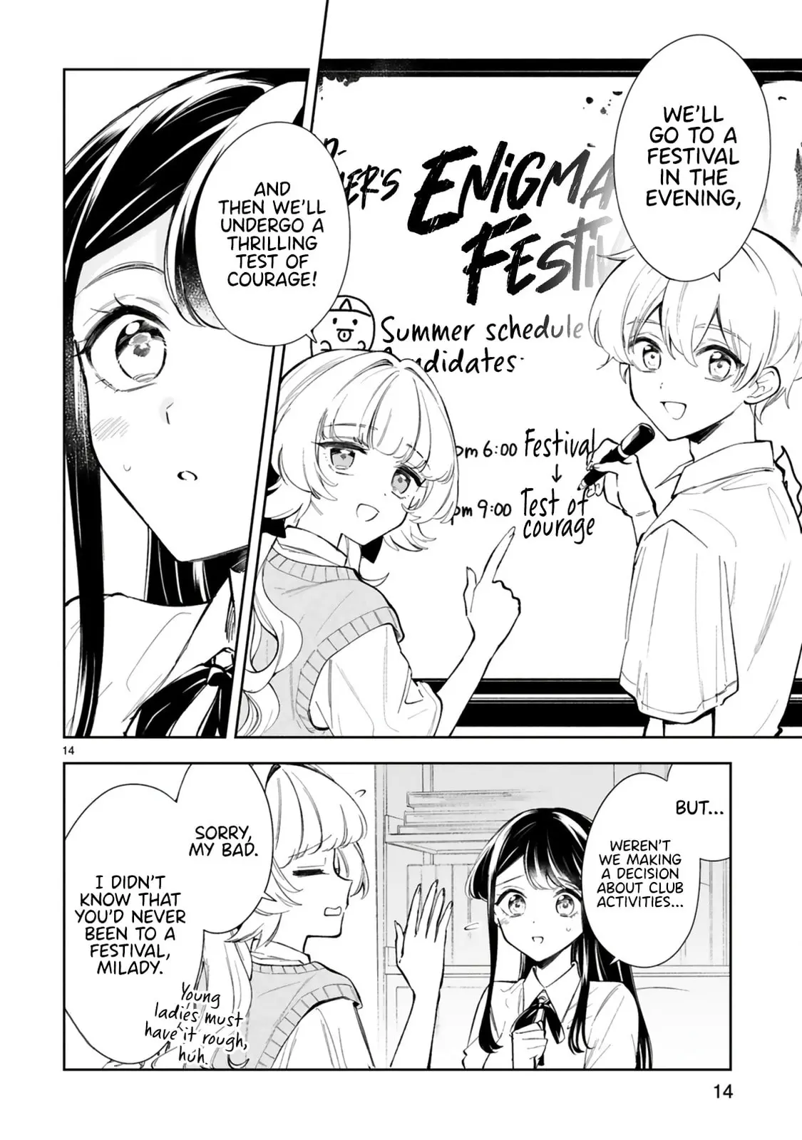 Ichijou-San Wa Kao Ni Deyasui - Chapter 14 - Page 16
