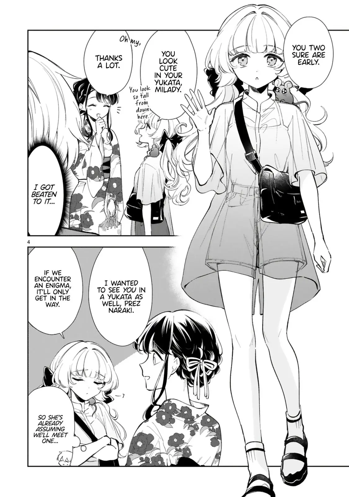 Ichijou-San Wa Kao Ni Deyasui - Chapter 15.1 - Page 4
