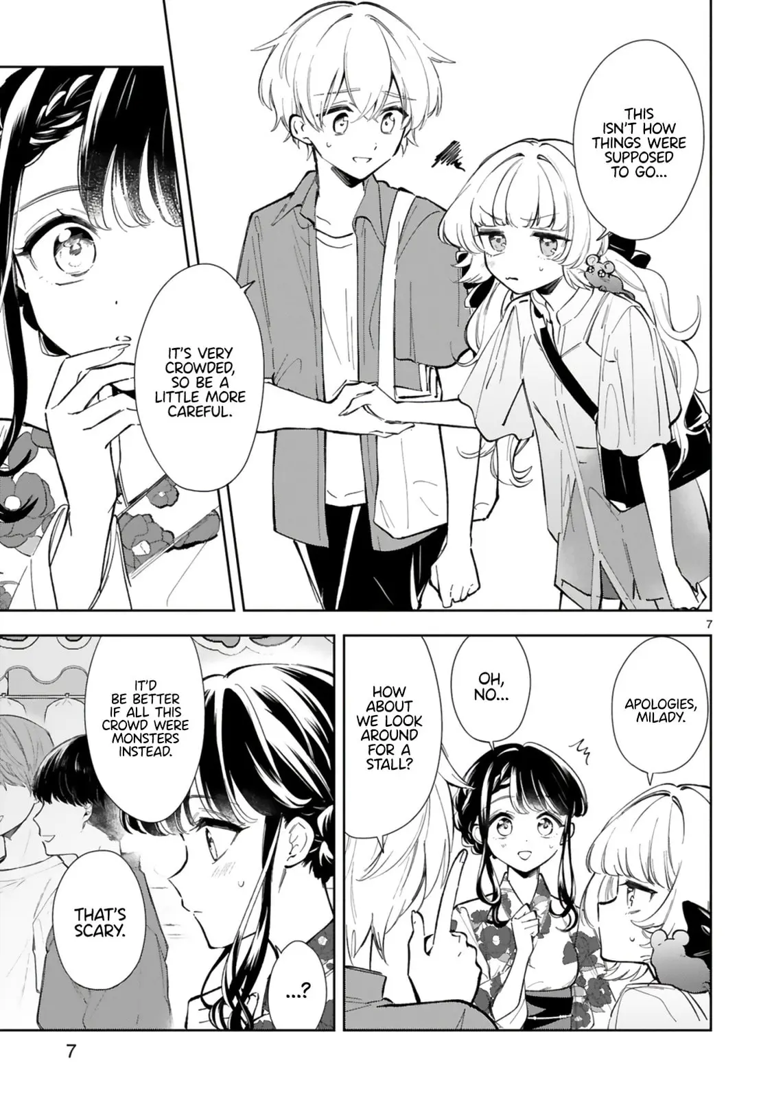 Ichijou-San Wa Kao Ni Deyasui - Chapter 15.1 - Page 7