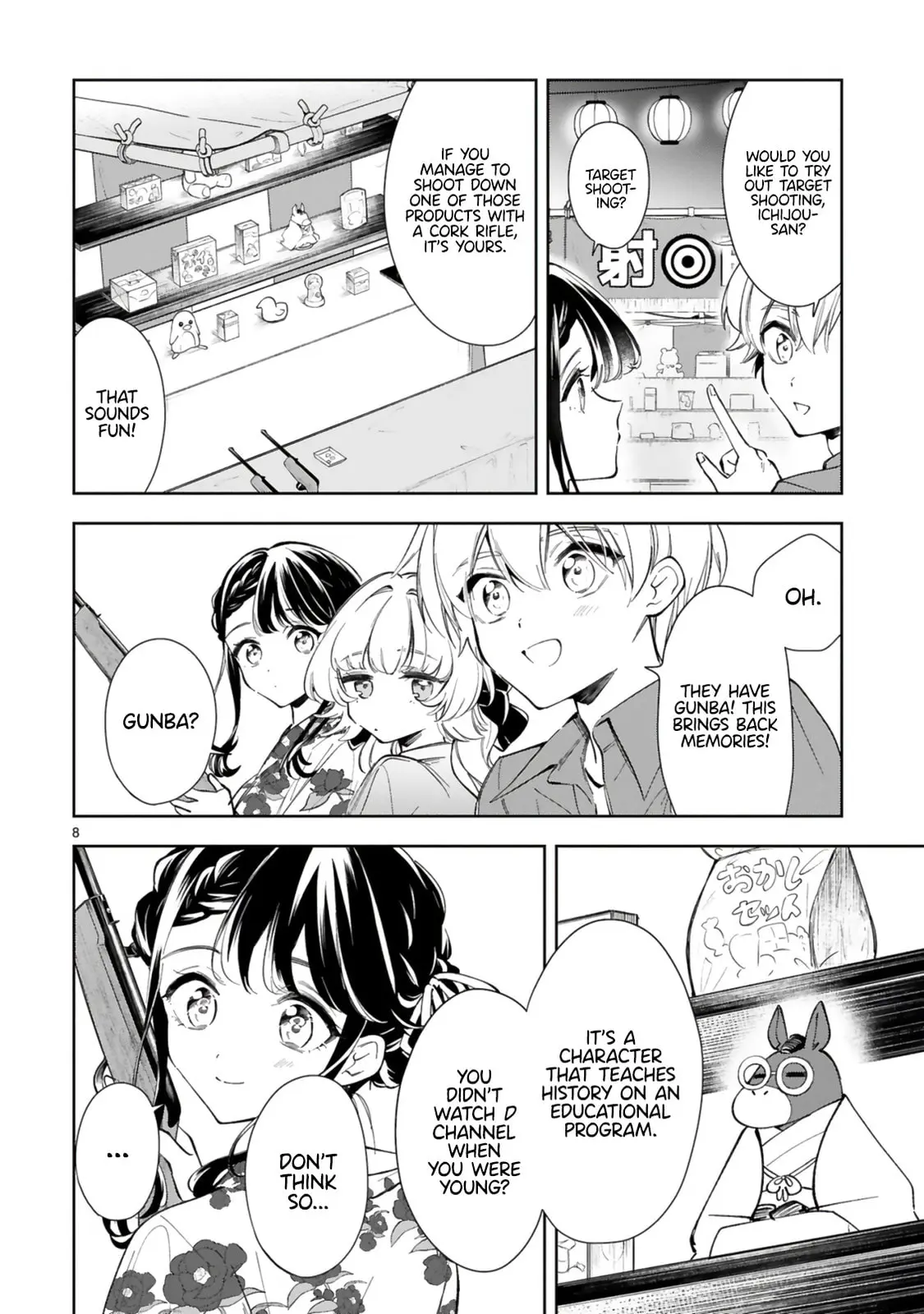Ichijou-San Wa Kao Ni Deyasui - Chapter 15.1 - Page 8