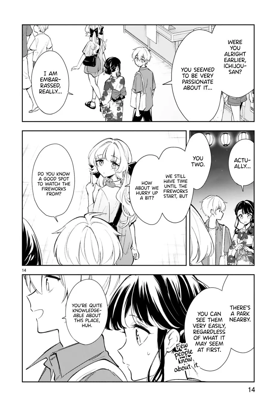 Ichijou-San Wa Kao Ni Deyasui - Chapter 15.2 - Page 3