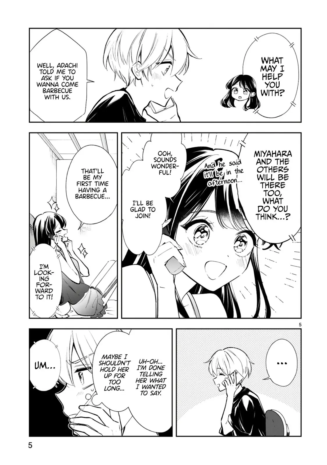 Ichijou-San Wa Kao Ni Deyasui - Chapter 18 - Page 7