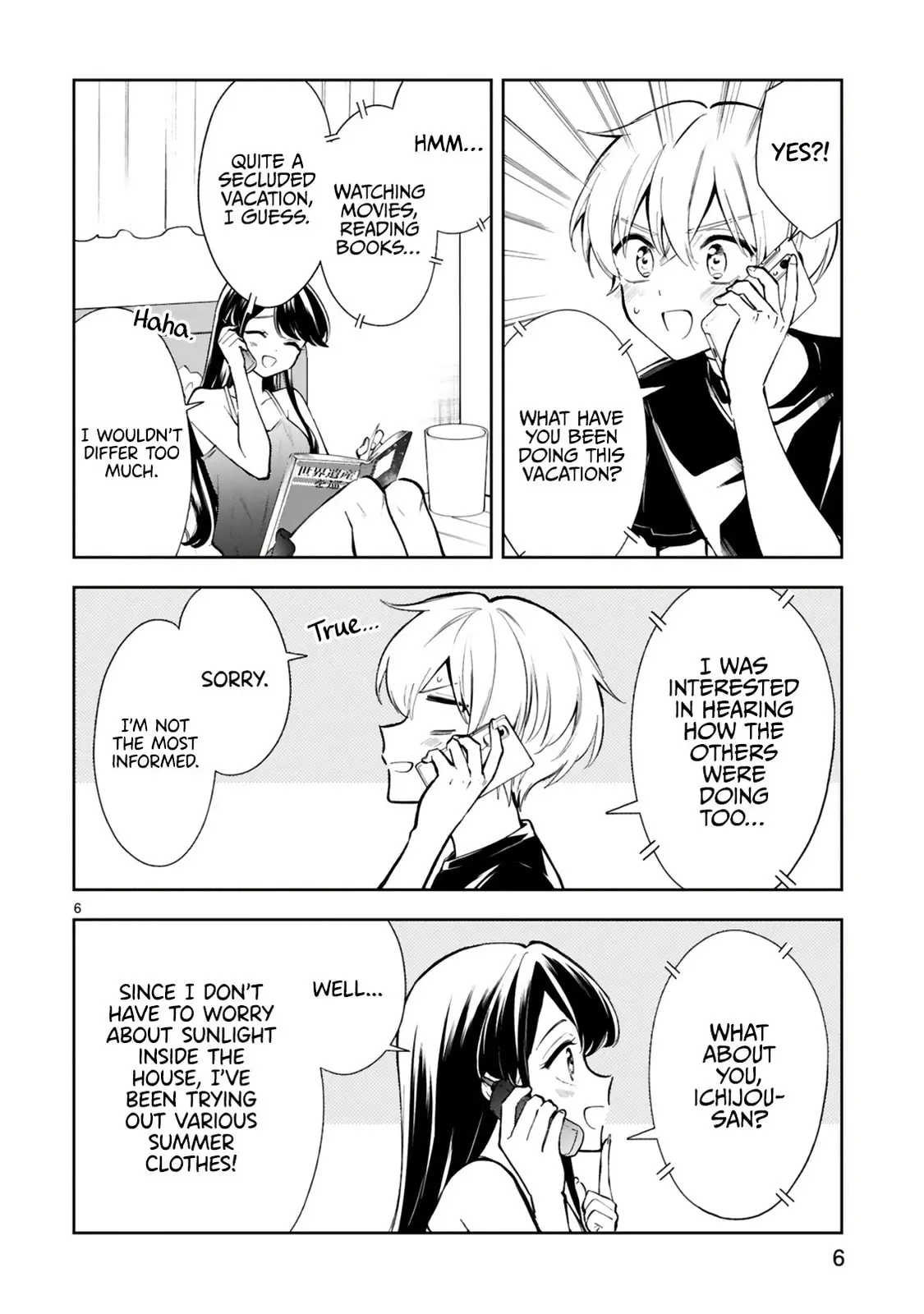 Ichijou-San Wa Kao Ni Deyasui - Chapter 18 - Page 8