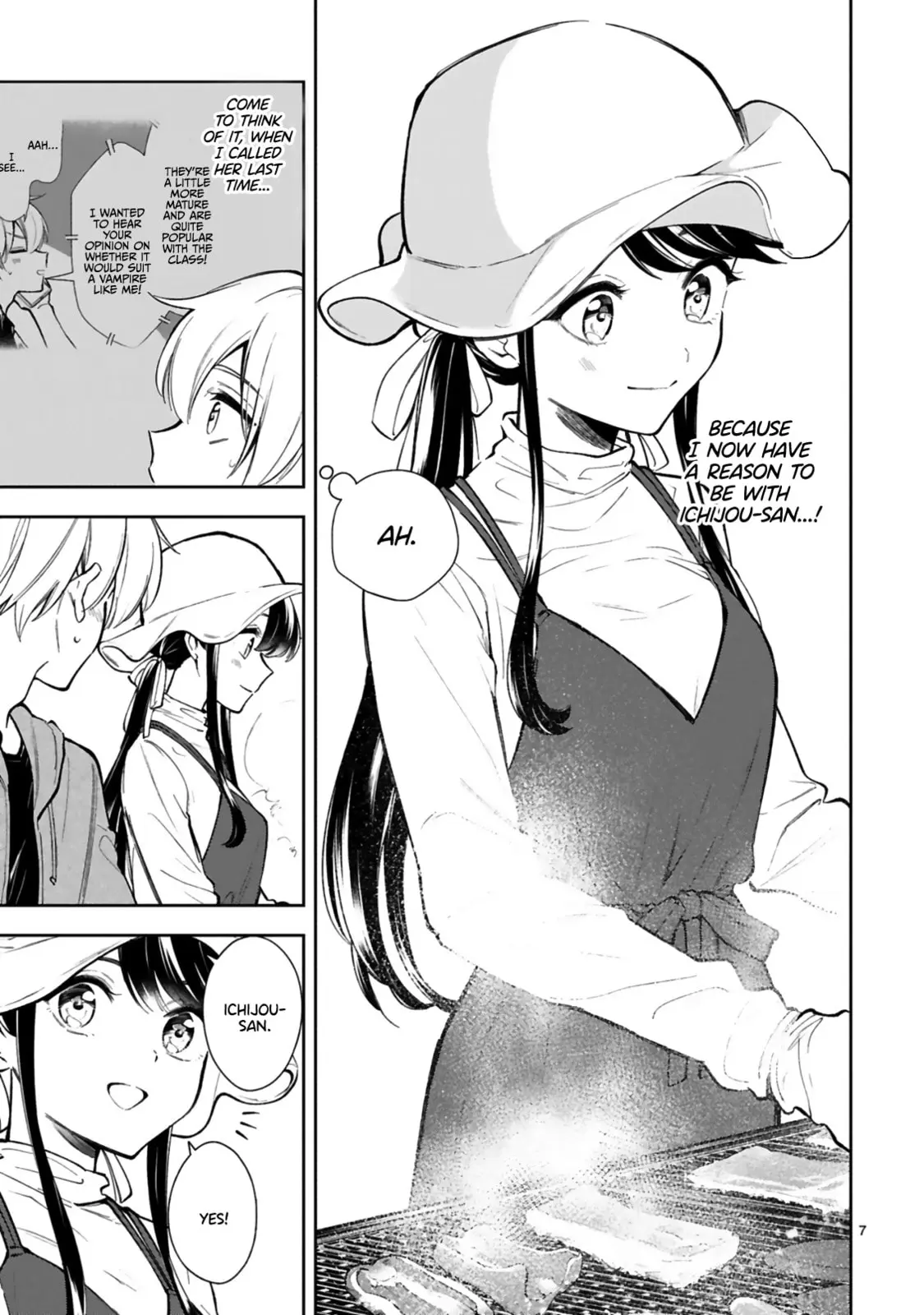 Ichijou-San Wa Kao Ni Deyasui - Chapter 19 - Page 7