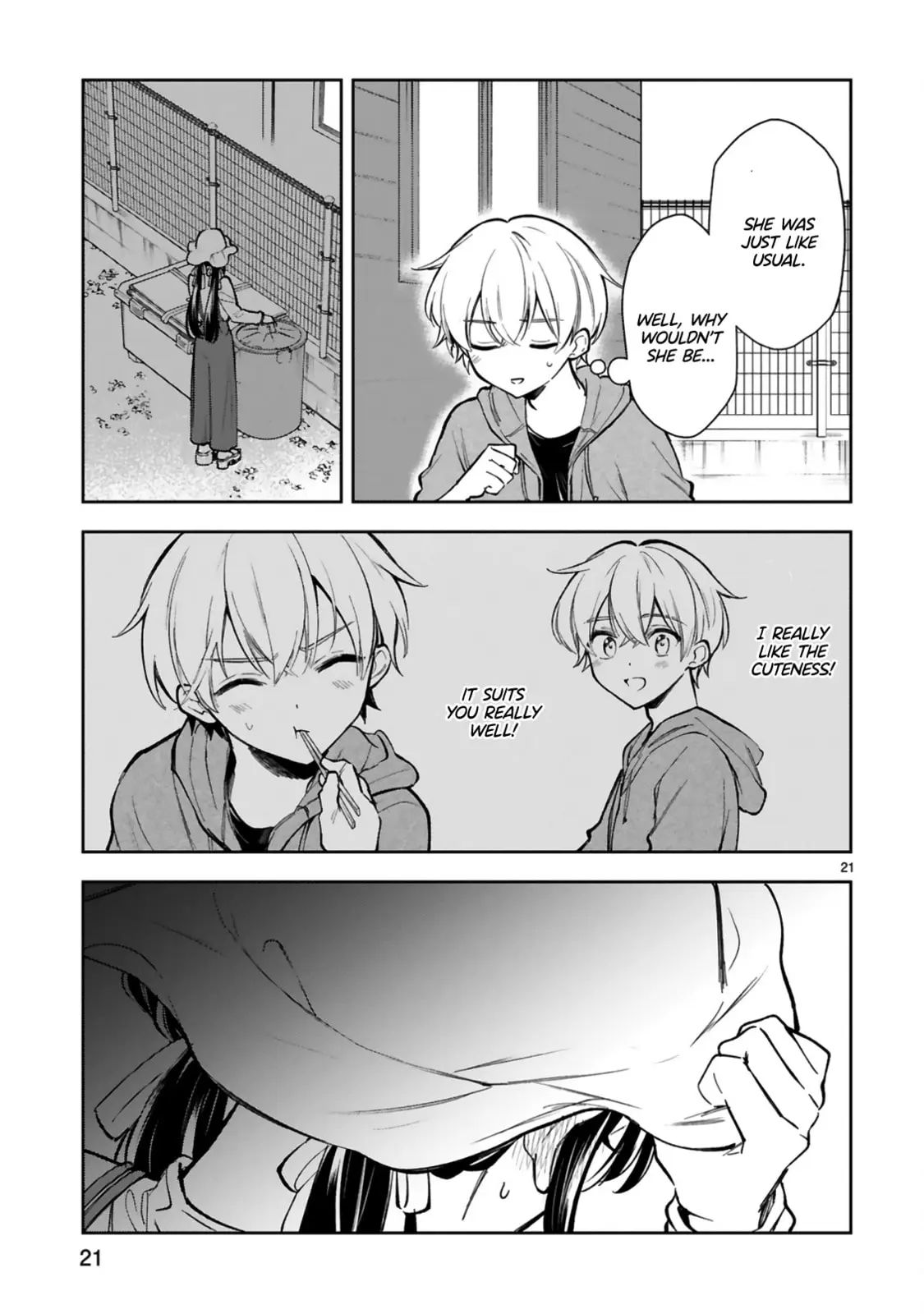 Ichijou-San Wa Kao Ni Deyasui - Chapter 19 - Page 21