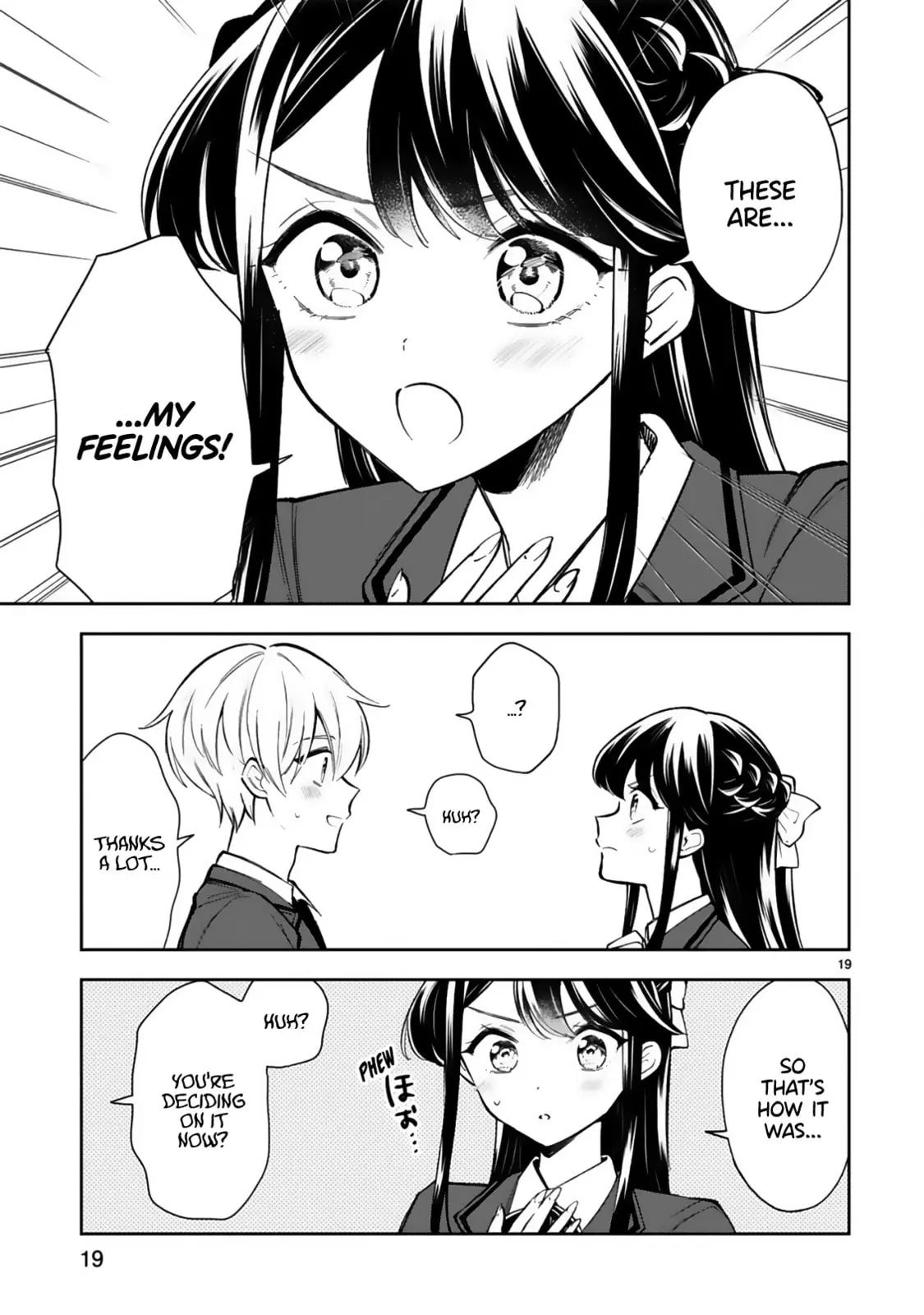 Ichijou-San Wa Kao Ni Deyasui - Chapter 20 - Page 21