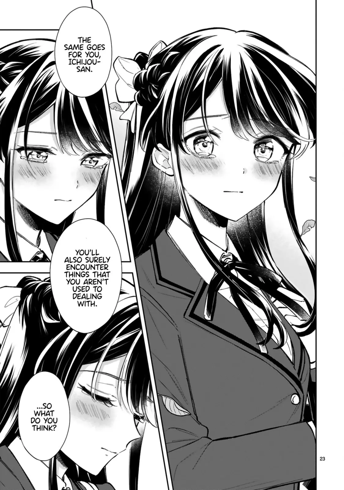 Ichijou-San Wa Kao Ni Deyasui - Chapter 22 END - Page 25