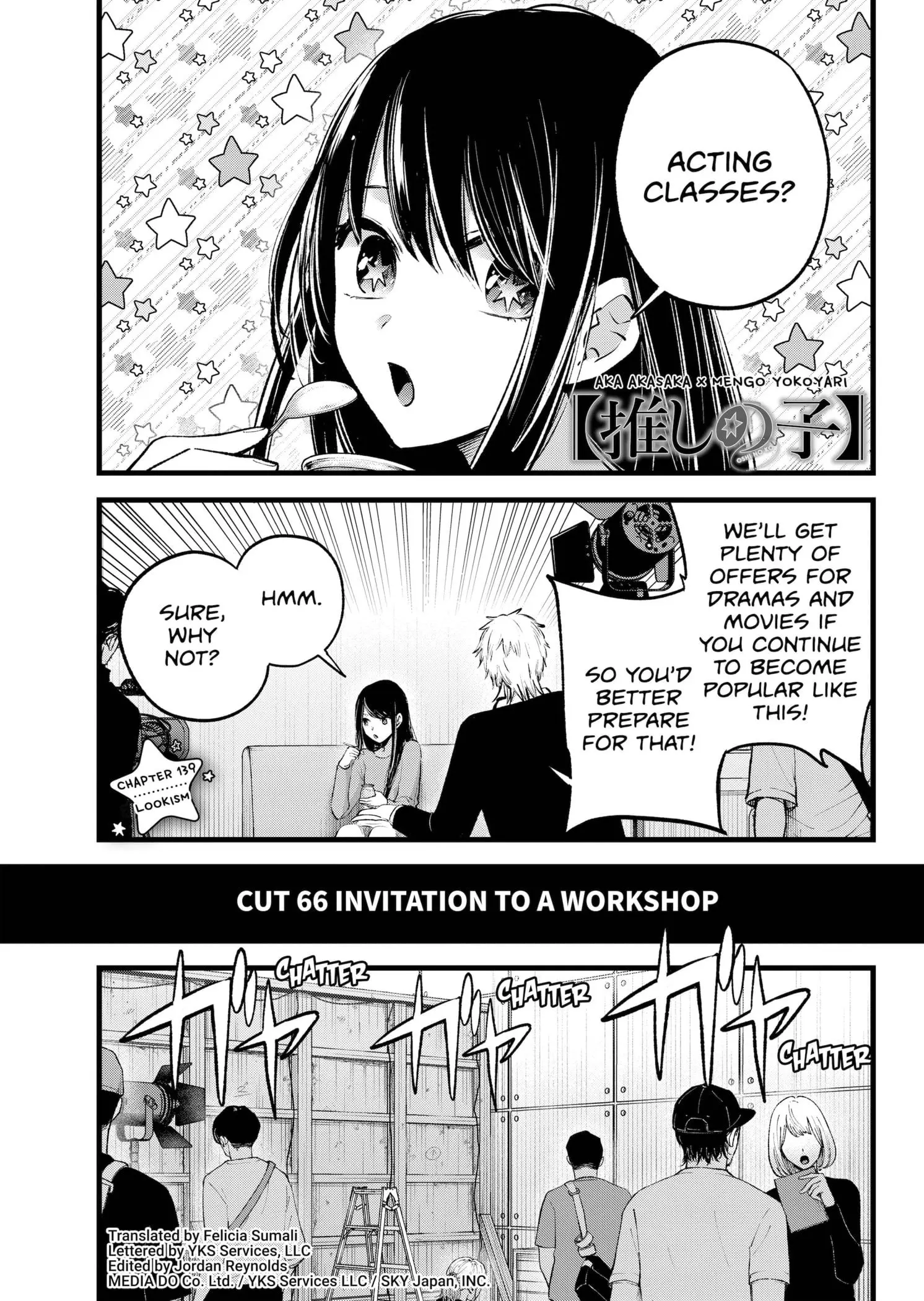 OSHI NO KO - Chapter 139 - Page 1