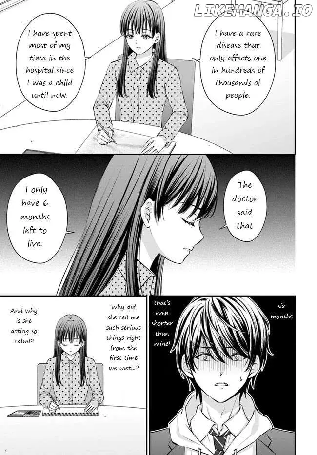 Yomei Ichinen to Senkokusareta Boku ga, Yomei Hantoshi no Kimi to Deatta Hanashi - Chapter 1 - Page 40