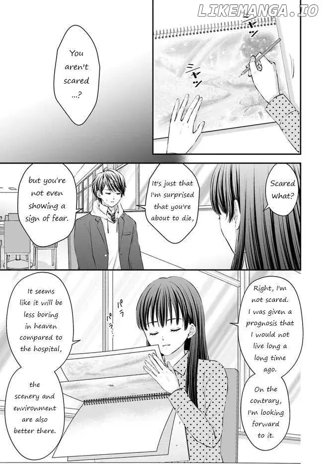 Yomei Ichinen to Senkokusareta Boku ga, Yomei Hantoshi no Kimi to Deatta Hanashi - Chapter 1 - Page 42
