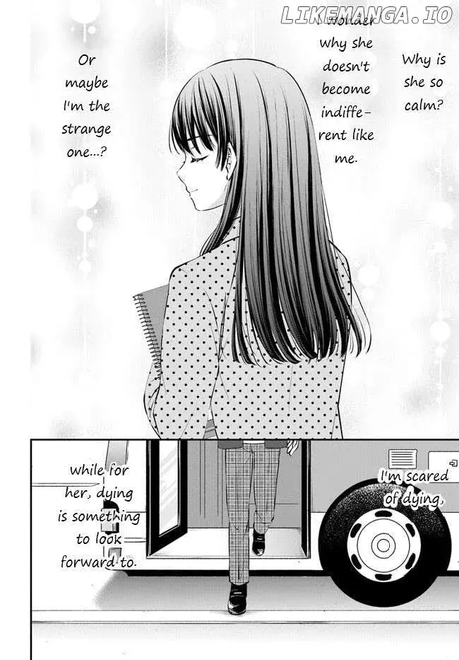 Yomei Ichinen to Senkokusareta Boku ga, Yomei Hantoshi no Kimi to Deatta Hanashi - Chapter 1 - Page 45