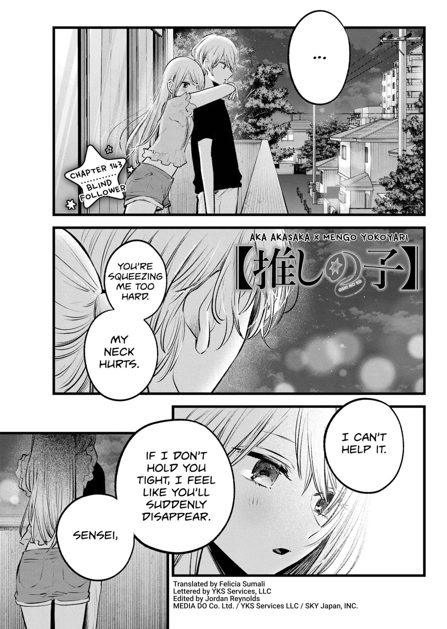 OSHI NO KO - Chapter 143 - Page 1