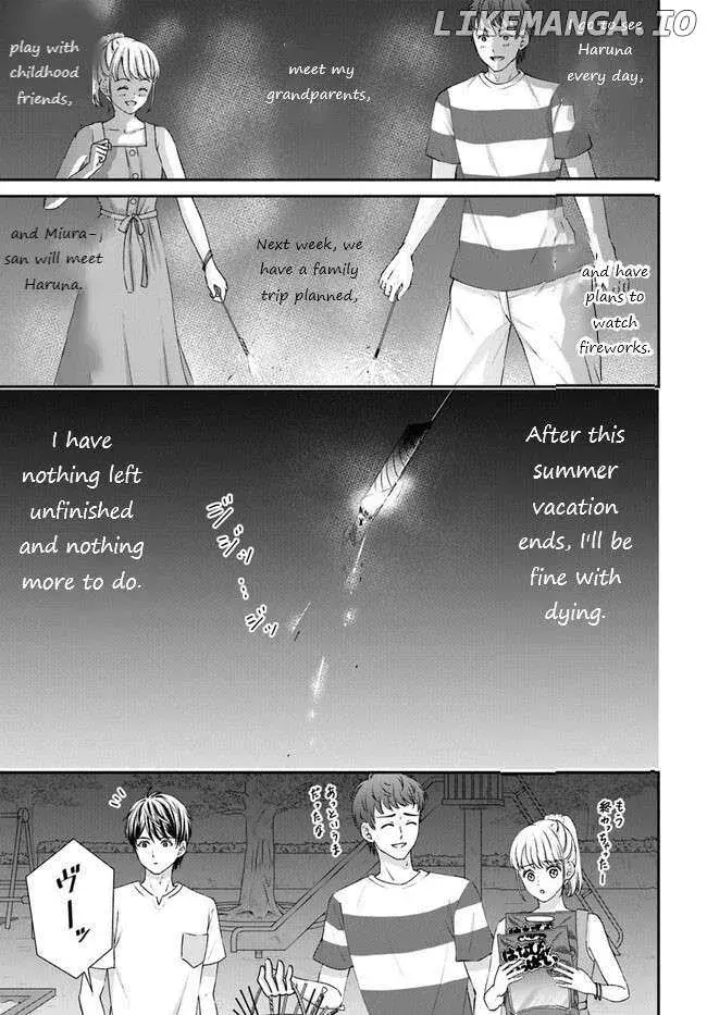 Yomei Ichinen to Senkokusareta Boku ga, Yomei Hantoshi no Kimi to Deatta Hanashi - Chapter 5 - Page 35