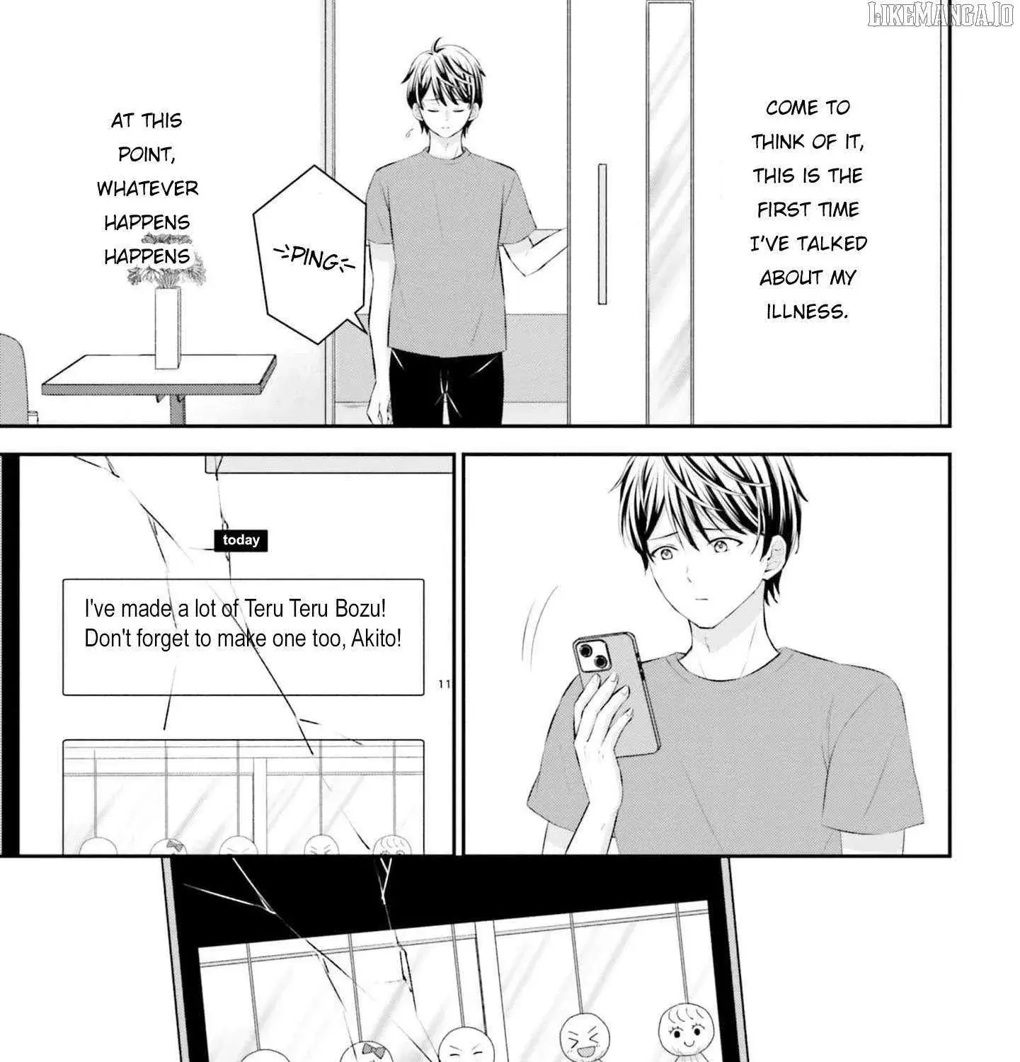 Yomei Ichinen to Senkokusareta Boku ga, Yomei Hantoshi no Kimi to Deatta Hanashi - Chapter 6 - Page 47