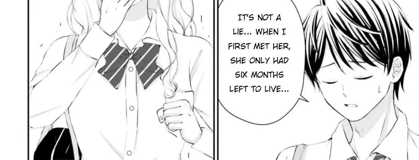 Yomei Ichinen to Senkokusareta Boku ga, Yomei Hantoshi no Kimi to Deatta Hanashi - Chapter 7 - Page 56