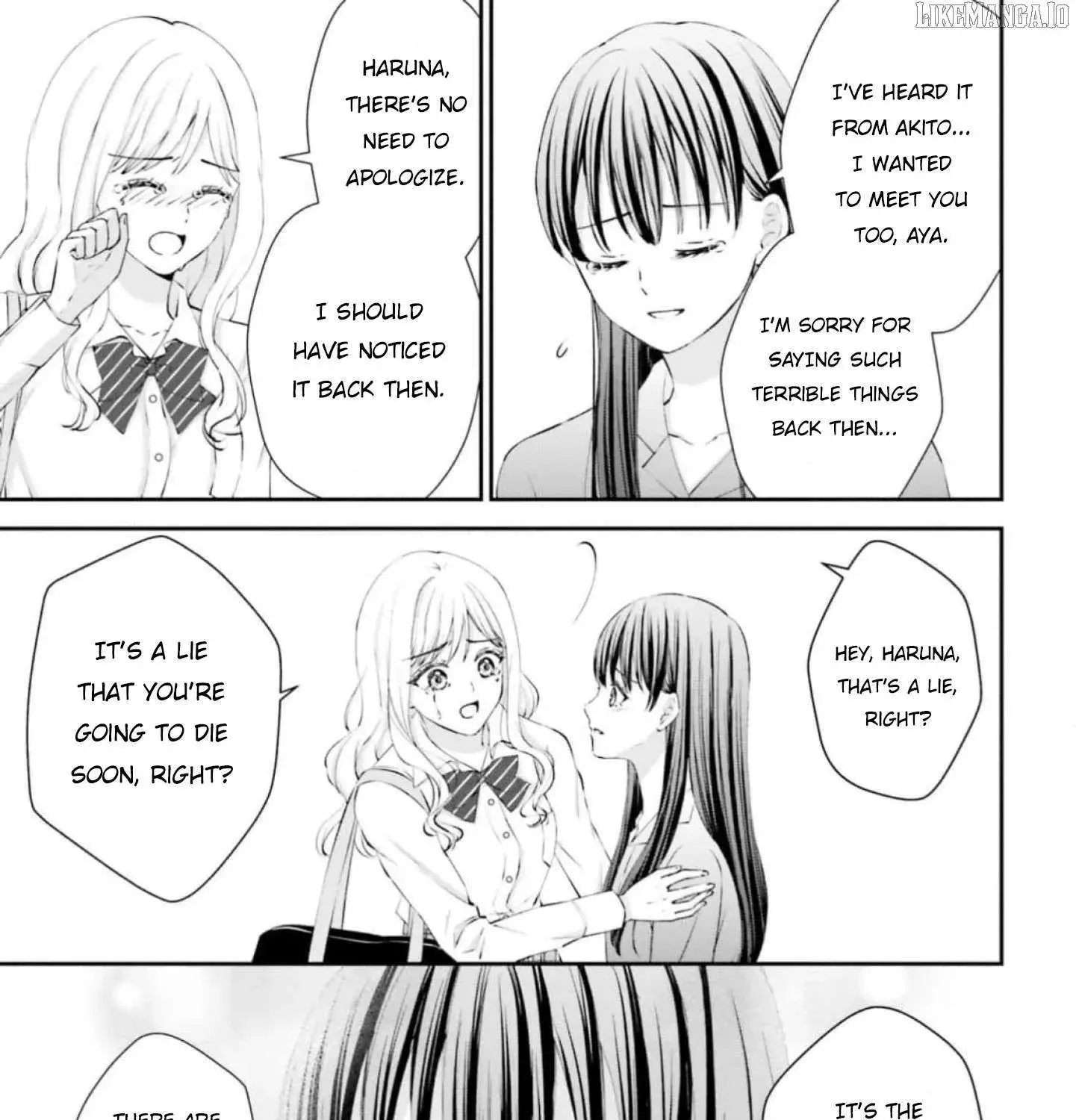 Yomei Ichinen to Senkokusareta Boku ga, Yomei Hantoshi no Kimi to Deatta Hanashi - Chapter 7 - Page 73