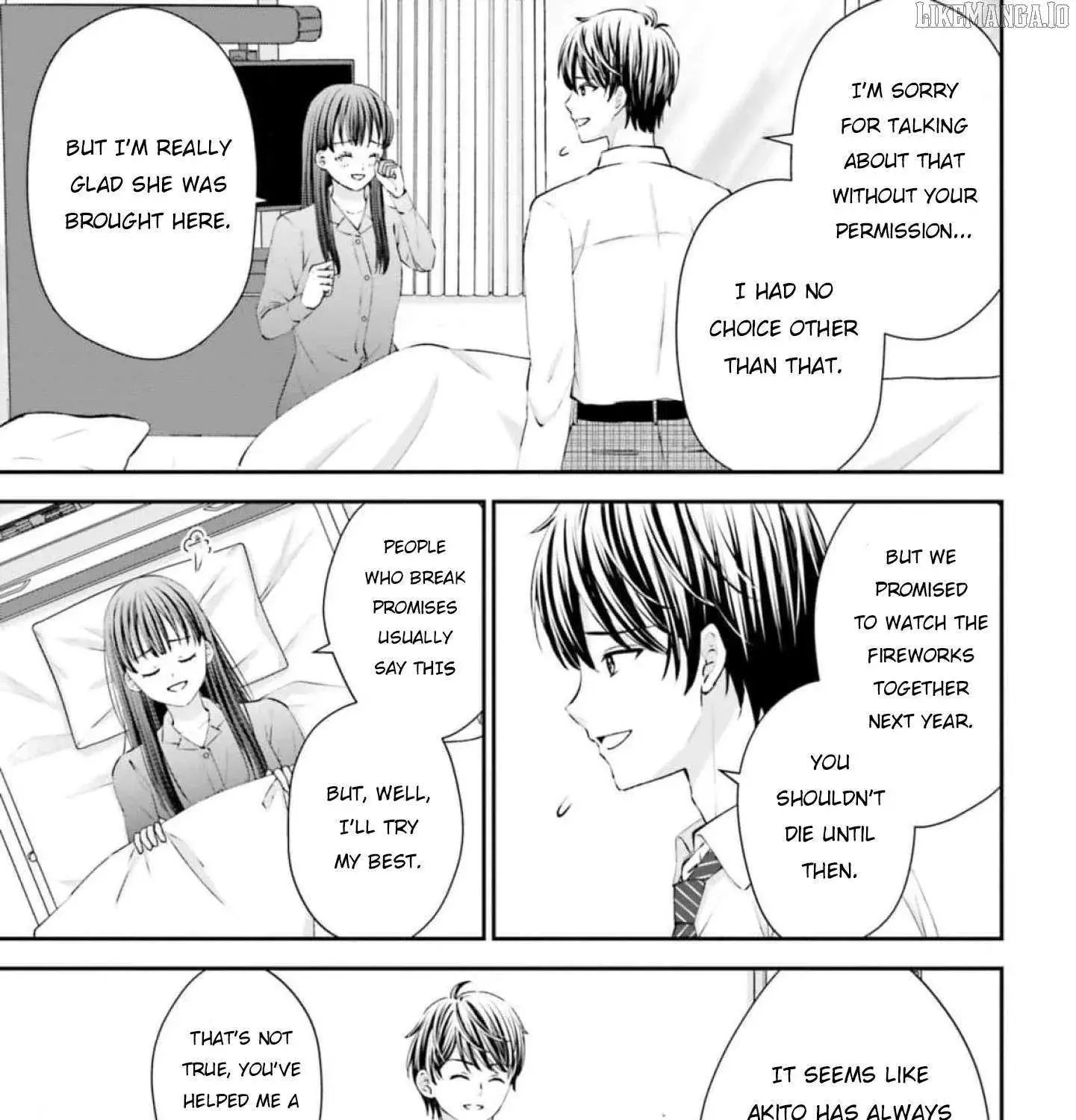 Yomei Ichinen to Senkokusareta Boku ga, Yomei Hantoshi no Kimi to Deatta Hanashi - Chapter 7 - Page 81