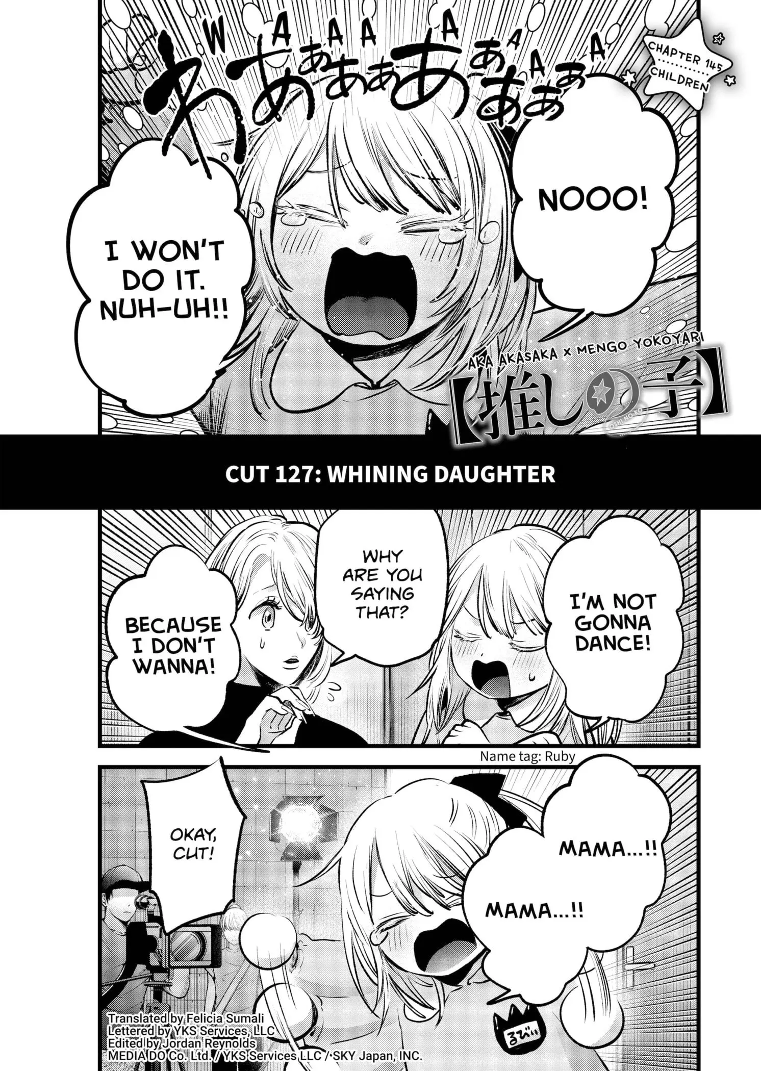 OSHI NO KO - Chapter 145 - Page 1