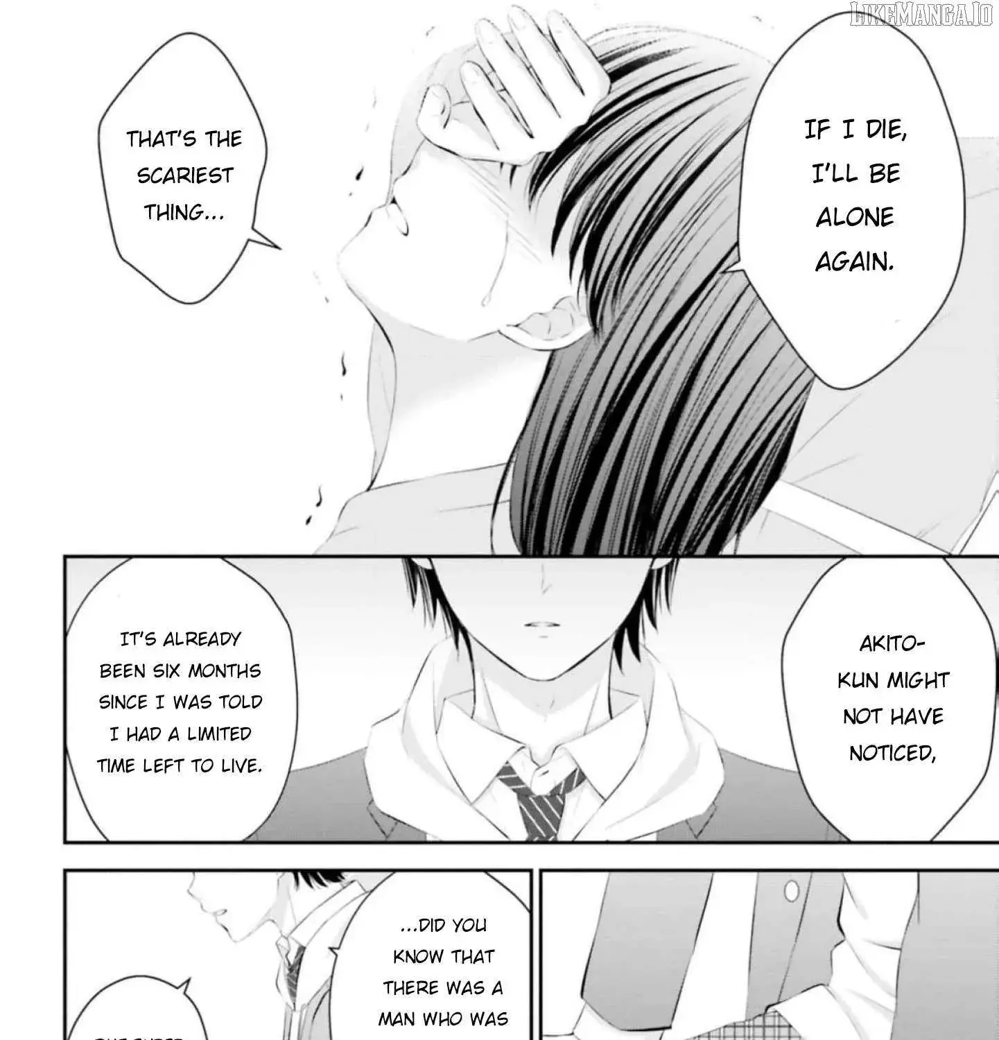 Yomei Ichinen to Senkokusareta Boku ga, Yomei Hantoshi no Kimi to Deatta Hanashi - Chapter 9 - Page 53